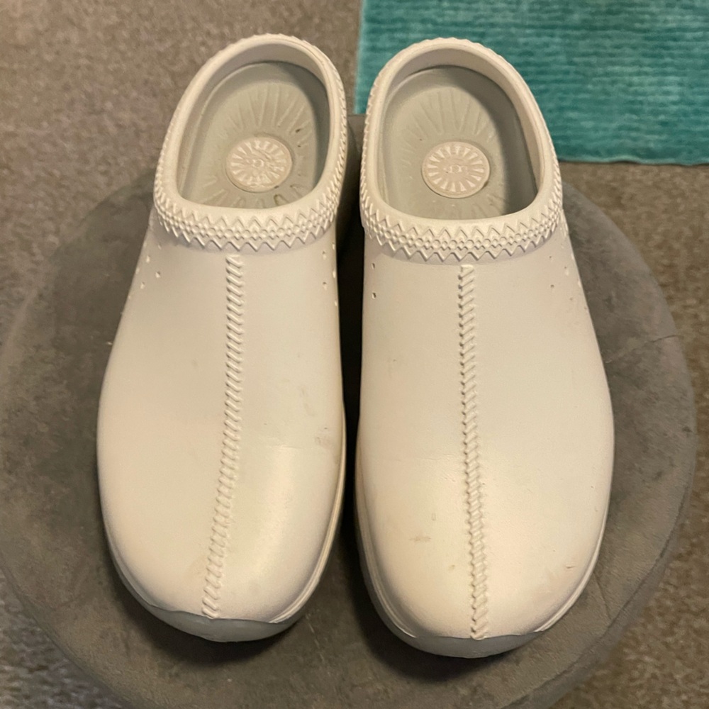 UGG White Women's Mules